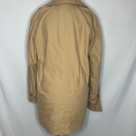 Chaps Equestrian print lined button up trench - Picture 6 of 9